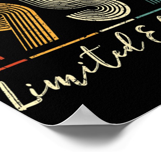 65歳ギフトヴィンテージ1957限定版65t ポスター (角)