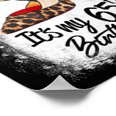 65歳ハイヒールヒョウ私の65誕生 ポスター (角)