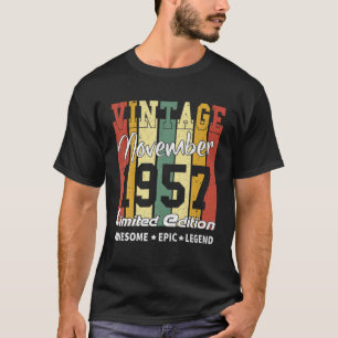 65歳ヴィンテージ1957年11月限定 Tシャツ