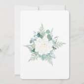 65歳女性の招待状 招待状 (裏面)