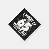 65歳皮肉ミームおもしろい65誕生日 スタンダードカクテルナプキン (角)