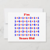 65歳! カード (正面)