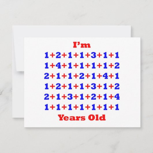 65歳! カード (正面)