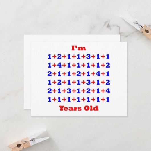 65歳! カード (正面/裏面インサイチュ)