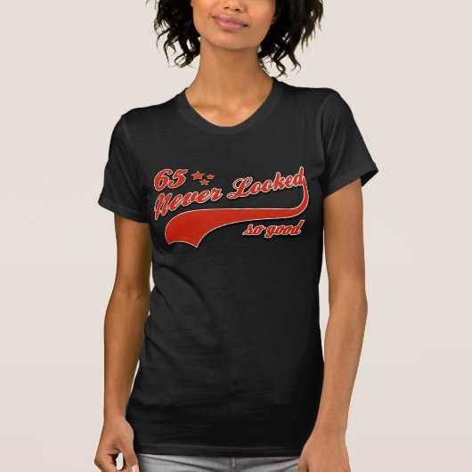 65決してとてもよく見られる Tシャツ (正面)