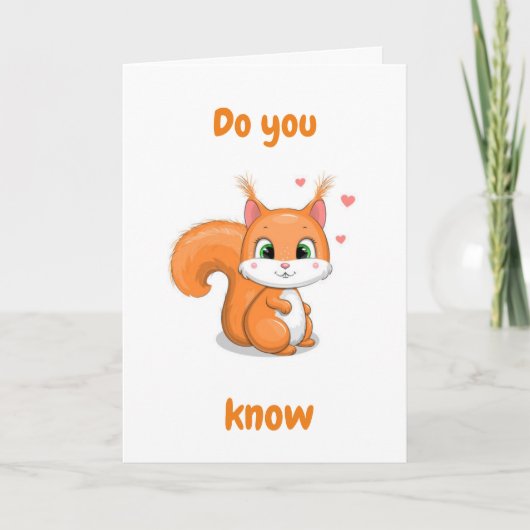 ***65番目の誕生日***考え*ナッツです！!!!!!車 カード (正面)