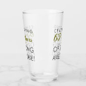 65祝年間のガラ素晴らしス タンブラーグラス (左)