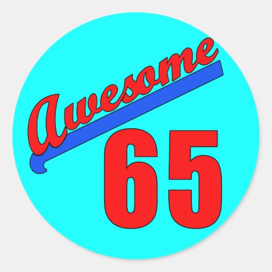 65素晴らし歳 ラウンドシール (正面)