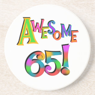 65素晴らし誕生日Tシャツとギフト コースター