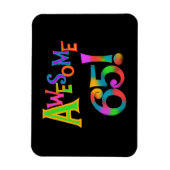 65素晴らし誕生日Tシャツとギフト マグネット (縦)