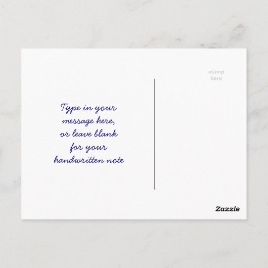 65誕生日で最も素晴らしいカラフル宝石ターコイズ ポストカード (裏面)