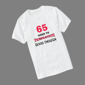 65誕生日ギフトアイディア男性へTシャツ Tシャツ