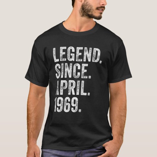 65誕生日ギフト65歳素晴らしApriから Tシャツ (正面)