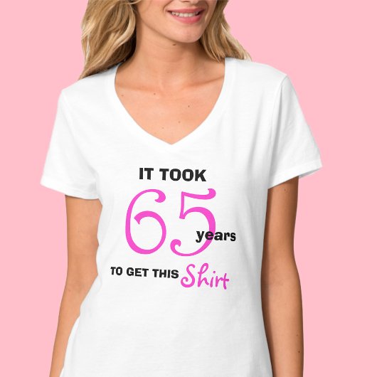 65誕生日ギフトfor Her Tシャツ – おもしろい