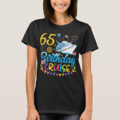 65誕生日クルーズBデイパーティー女性 Tシャツ (正面)