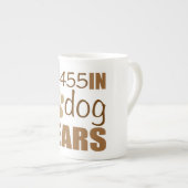 65誕生日ドッグ年 ボーンチャイナマグカップ (正面右)
