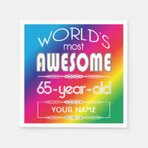 65誕生日ワールドファブ最高のルレインボー