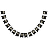 65誕生日又は記念日パーティー バンティングフラッグ (全)