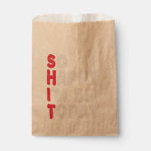 65誕生日嬉しい私は65今日のギフトおもしろい フェイバーバッグ (正面)