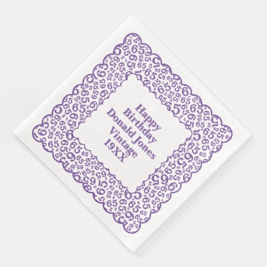 65誕生日番号模様ホタテ珊瑚/白 (コーナー)