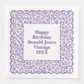 65誕生日番号模様ホタテ珊瑚/白 (正面)