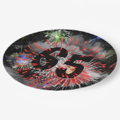 65誕生日花火inクラウド紙プレート ペーパープレート (アングル)