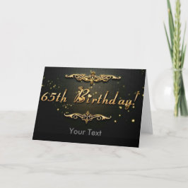 65誕生日! カード