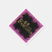 65誕生日 スタンダードカクテルナプキン (角)