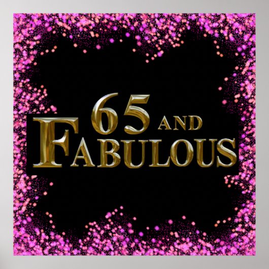 65誕生日 ポスター (正面)