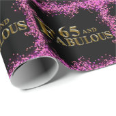 65誕生日 ラッピングペーパー (ロールコーナー)