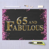 65誕生日 薄葉紙 (クラフト)