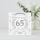 65誕生日Gagギフト カード (スタンド正面)