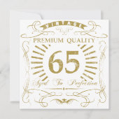 65誕生日Gagギフト カード (正面)