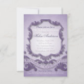 65誕生祝いヴィンテージフレーム招待状 招待状 (裏面)