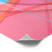 654580 MUSIC NOTES カラフルBACKGROUND WALLPAPERS ポスター (角)