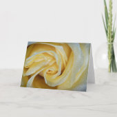 6557 – 黄色バラ（露） カード (正面)