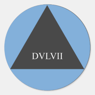 657 Sqn AAC Zapステッカー ラウンドシール