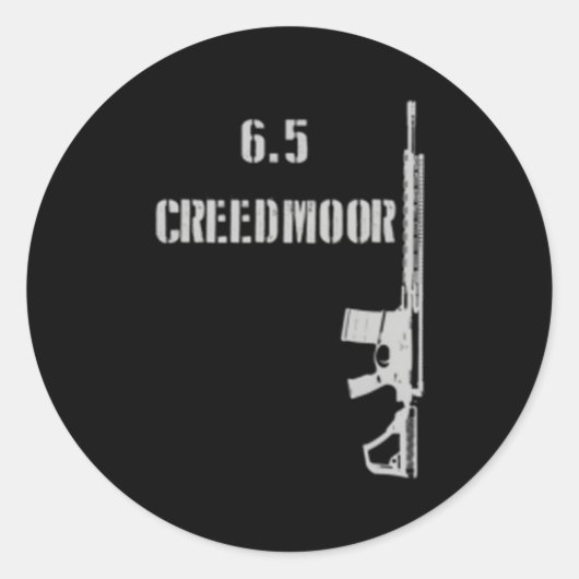65 Creedmoor Ar-10ライフル長射程2A射撃、 発砲Ra ラウンドシール (正面)