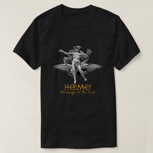 65 MCMLXVヘルメスギリシャ神話のメッセンジャー Tシャツ (デザイン正面)