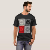 65 MCMLXV バンダナ ミックス パターン Tシャツ (正面フル)