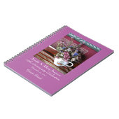 65thアニバーサリーパーティーゲストブック,ヴィンテージティーポット ノートブック (左側)