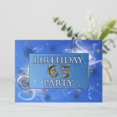 65thコズミックパーティの招待状 招待状 (スタンド正面)