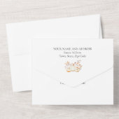 65thバースデーパーティーパンプキン紅葉 オールインワン招待状 (裏面)