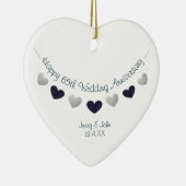 65th結婚 buntingの夫婦 セラミックオーナメント (右)