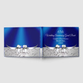 65th 結婚anniversary Guest Book, SAPPHIRE ゲストブック (全面)