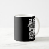 65th Birthday Saying - Hilarious Age 65 Grow Up Fu コーヒーマグカップ (正面右)