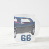 66のChevy Chevelle SSのマグ フロストグラスマグカップ (正面右)