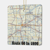 66アマリロクリスマス装飾品 セラミックオーナメント (左)