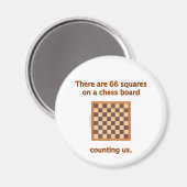 66チェスの正方形 マグネット (正面/裏面)