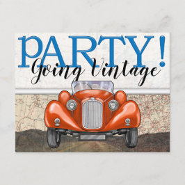 66号経路 – ヴィンテージ車 –  招待状
